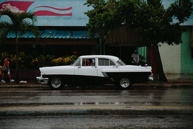 Luna De Jong, Giclee print on canvas, Cadillac in Flow, 2013